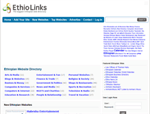 Tablet Screenshot of ethiolinks.com